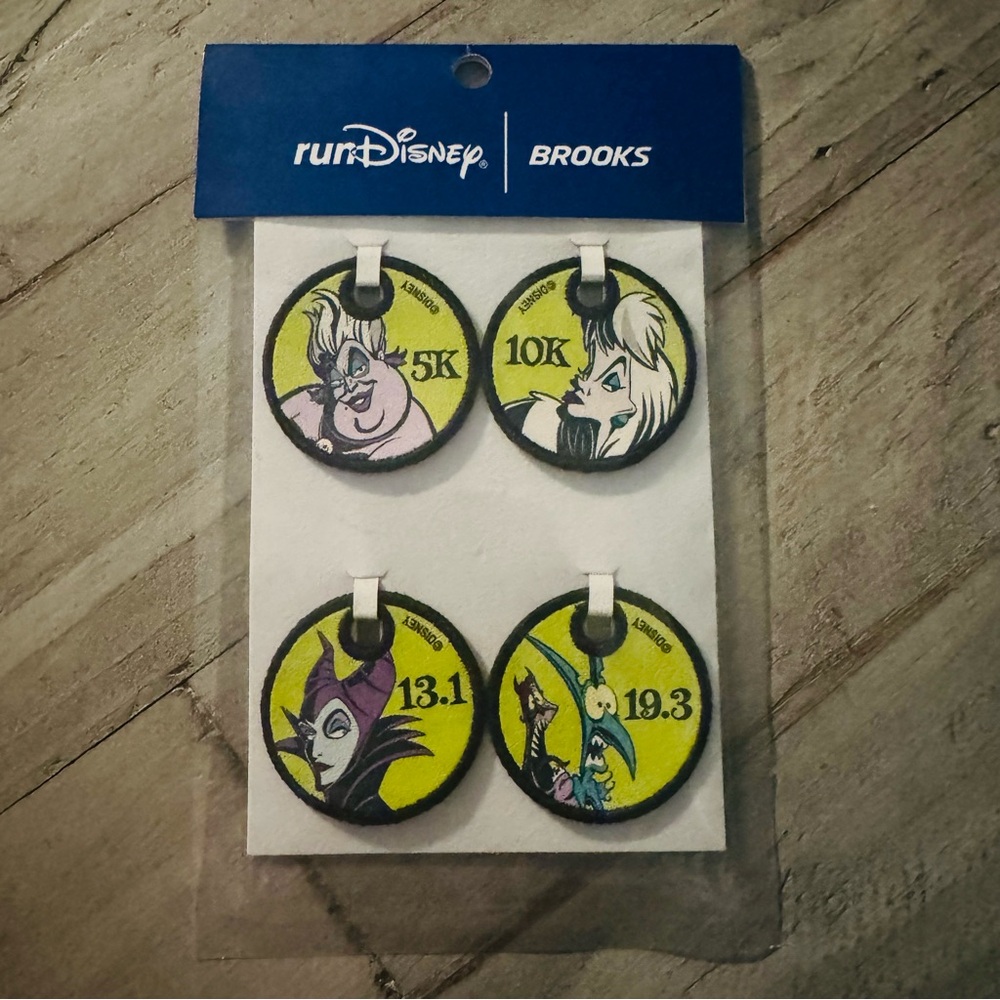 Disney RunDisney Disneyland Halloween Brooks Shoelace‎ Charms 2025